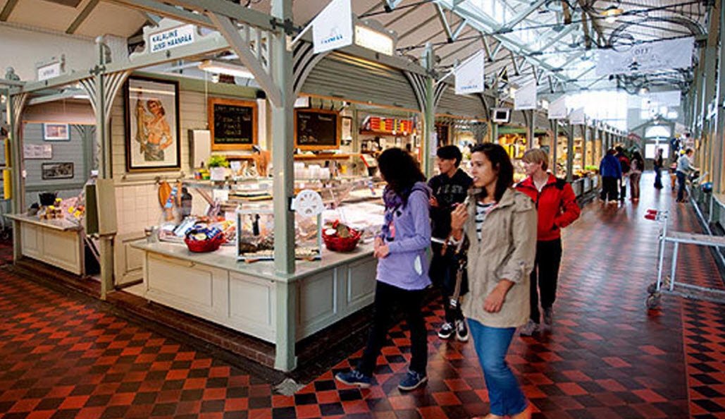 Oulu Market Hall, Oulu, Northern Finland, Finland